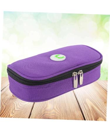 Insulin Storage Cooler Bag - High Quality Purple Insulated Container for Travel - Buy Online on GoSupps.com