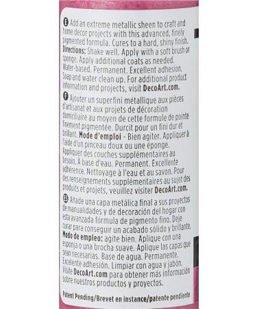 DecoArt Acrylic 2 Ounce Pink Tourmaline Extreme Sheen Paint 2 Fl Oz (Pack of 1) Pink Tourmaline - Buy Online on GoSupps.com