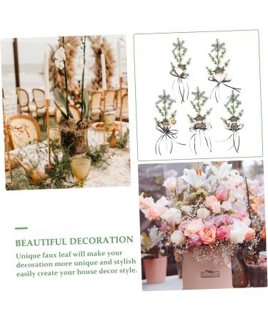 Alipis 25 Pcs Graduation Season Decoration Pine Needle Stems Graduation Garden Signs Artificial Outdoor Plants Fake Pine Needle Branches Faux Plants Plastic Artificial Leaf Household - Buy Online on GoSupps.com