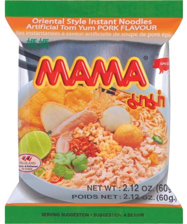 MAMA Instant Noodles Tom Yum Pork 30x60gr 6000 g - Buy Online on GoSupps.com