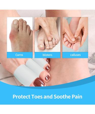 20PCS Toe Separators for Women - Hammer Toe Straightener & Silicone Toe Protectors Gel Toe Sleeves & Spacers for Comfort & Pain Relief - Buy Online on GoSupps.com