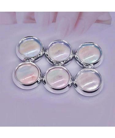 Metallic Nail Powder Mirror Effect Nail Powder Manicure Pigment DIY Nail Art Decoration 6 Colors Decoration Kits - Buy Online on GoSupps.com
