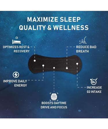 Breathen Sleep Solutions Anti-Snoring Nasal Strips - 45ct | Reduce Snoring & Nasal Congestion | Hypoallergenic for Better Sleep & Wellbeing - International Shipping Available - Buy Online on GoSupps.com