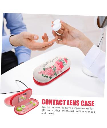 JECOMPRIS Double-Layer Glasses Case - Travel Accessory for Glasses & Contact Lenses | Stylish & Durable Storage Solution - Buy Online on GoSupps.com