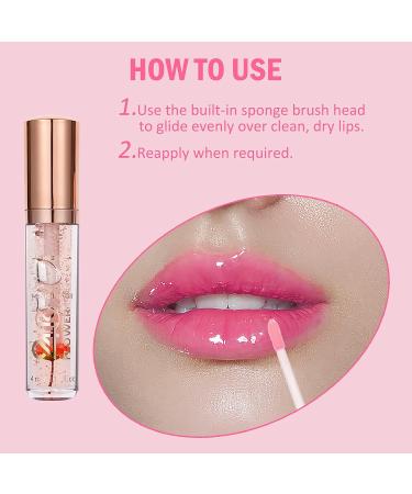 U-Shinein Pink Magic Mood Color Changing Lip Gloss Oil - Long-lasting & Moisturizing Tinted Lip Oil for Lip Care & Dry Lips - Buy Online on GoSupps.com