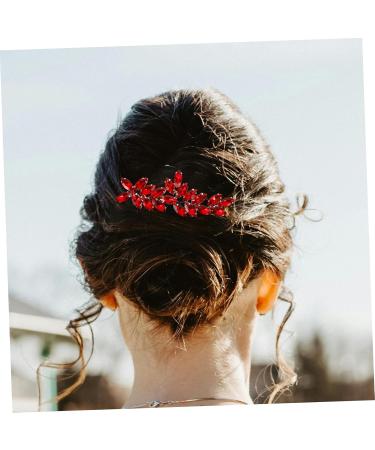 BIUDECO Bridal Headwear Hair Combs Hair Comb Clips Rhinestone Hair Accessories Hair Side Comb Wedding Hair Clips for Brides Bridal Hair Accessories Bridal Hair Comb - Buy Online on GoSupps.com