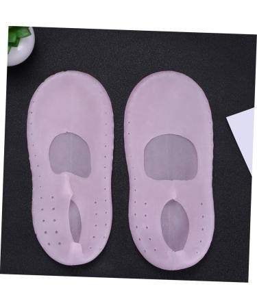 Ipetboom 3 Pairs Moisturizing Sock Ear Piercing Cleaning Solution Cotton Finger Protectors Plantar Socks Moisturizer Socks Hydrating Socks Silicone Gel Ladies Socks Boat Sock Miss Insole - Buy Online on GoSupps.com