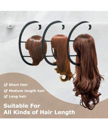 Dreamlover Hanging Wig Stand - 4 Pack Black Wig Heads for Wigs - Buy Online on GoSupps.com