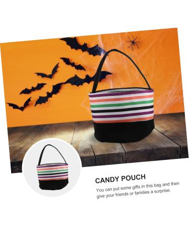 LABRIMP Halloween Treats Bags 1pc Handbags Portable Candy Practical Parties Treat Fabric Bag Bucket Cloth Trick Pouch - Buy Online on GoSupps.com