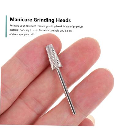 CANIGHT Nail Polisher Manicure File Bits Professional Nail Polish Nail Kit Gel Nails Gel Remover Nail Art Bits Professional Styling Tools Nail Tools Nail Art Drill Bits Tungsten Steel - Buy Online on GoSupps.com