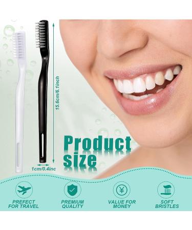 Sieral Bulk Individually Wrapped Disposable Travel Toothbrushes - 144 Pcs, Soft Bristle Manual Toothbrush for Adults & Kids - Ideal for Hotels, Guests, Camping - Buy Online on GoSupps.com