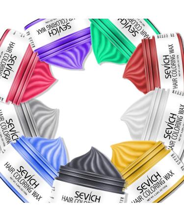 Color Hair Wax - Sevich Hair Style Dye Mud Natural Hair Color Instantly Washable Natural Ingredients Temporary 100g/3.57Oz - Buy Online on GoSupps.com
