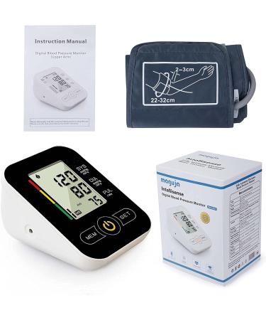Portable Fully Automatic Digital Blood Pressure Monitor with Extra Large Cuffs - Home Use BP Monitor with Large LCD Display (Black) - Buy Online on GoSupps.com