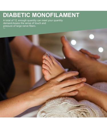 MILISTEN 12pcs Monofilament Pen Diabetic Test Kit with Needles - Foot Tester & Neuropathy Diagnostic Tools - Buy Online on GoSupps.com