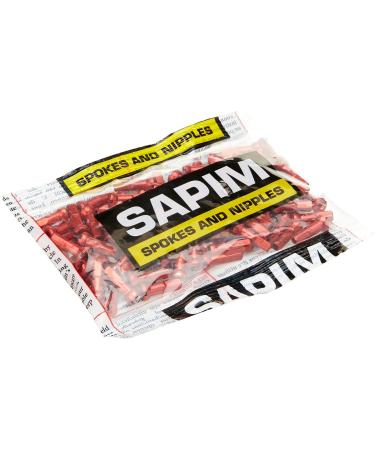 Sapim Polyax Alloy Spoke Nipples 14mm Red - High-Quality Nipples for Wheel Building - Buy Online on GoSupps.com
