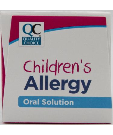 Children's Allergy Relief Liquid Oral Solution | Diphenhydramine HCl | Cherry Flavor | 4 Fl. Oz - Buy Online on GoSupps.com