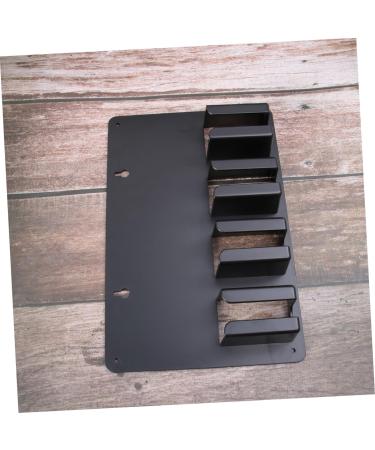 Beavorty Hair Cutting Organizer Hairdressing Tool Storage Holder Rack Hair Brush Holder Rack Salon Clippers Hair Styling Tools Storage Rack for Hairdressing Tool Coat Hanger Electric 30*20cm Black - Buy Online on GoSupps.com