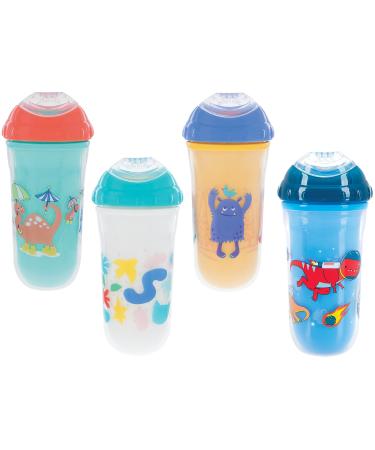Nuby No-Spill Insulated Cool Sipper  9 Ounce (Pack of 1) Colors May Vary - Buy Online on GoSupps.com
