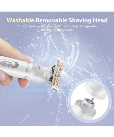 ANLAN Bikini Trimmer for Women | Cordless Electric Razor for Painless Hair Removal | Rechargeable Body Shaver and Groomer - Buy Online on GoSupps.com