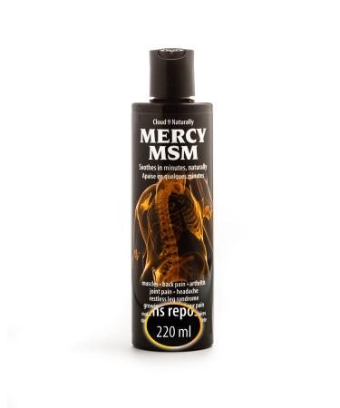 220 ML 7.4 oz Mercy MSM All Natural Cream - the magic of MSM and essential oils