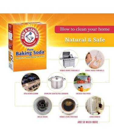 Arm & Hammer Pure Baking Soda Shaker 12 Oz - Pack of 6 - Multipack Deal - Buy Online on GoSupps.com