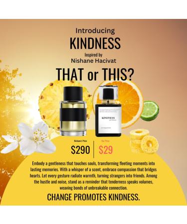 KINDNESS | Inspired by Nishane HACIVAT | Pheromone Perfume for Men and Women | Extrait De Parfum | Long Lasting Dupe Clone Essential Oils Fragrance | Perfume De Hombre Mujer | (30 ml / 1 Fl Oz) 1 Fl Oz (Pack of 1) - Buy Online on GoSupps.com