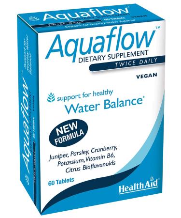 Aquaflow Support for Healthy Water Balance & Reduces Symptoms of Water Retention 60ct Vegan