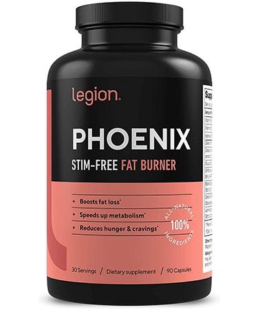 Legion Phoenix Thermogenic Fat Burners & Weight Loss Pills