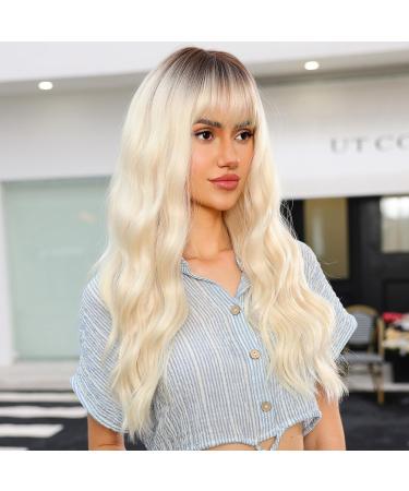 HAIRCUBE Curly Synthetic Wig for Women - Very Light Blonde - Ideal for Daily Wear or Cosplay - Buy Online on GoSupps.com