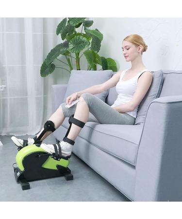 Portable Exercise Bike Rehabilitation Mini Under Desk Elliptical Electric Hand Foot Pedal Trainer Elderly Bicycle Exerciser Suitable for Home Bed Wheelchair Fitness Ellipse Leg Exerciser - Buy Online on GoSupps.com