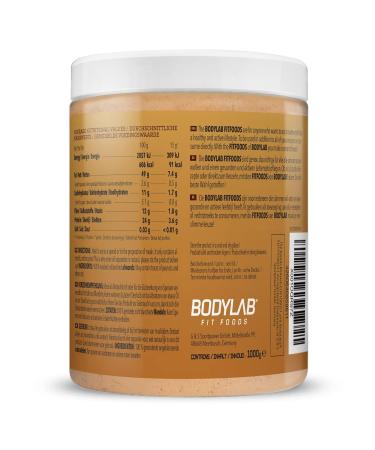 BODYLAB24 Almond Butter 1kg - 100% Pure Almonds No Additives Vegan Spread for Bread Pancakes & Porridge - Buy Online on GoSupps.com