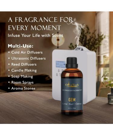 Hotel Diffuser Oil Inspired by Dubai Luxury Hotel GEM Scent OliveTech Aromatherapy Fragrance Oil for Cold Air & Ultrasonic Diffusers 100ml / 3.38 ft oz Glass Bottle 3.38 Fl Oz - Buy Online on GoSupps.com
