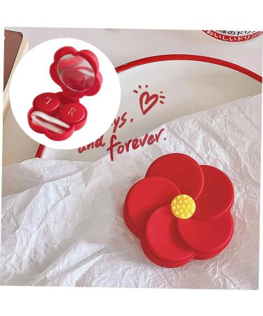 Healeved Colored Contact Lenses Holder Set - Portable Lens Container & Case for Cosmetic Lenses - Buy Online on GoSupps.com