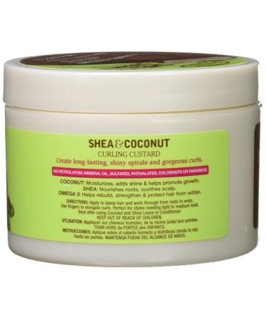 Gro Healthy Shea & Coconut Curling Custard 8.5 Oz - Best for Natural Curls | International Shipping Available - Buy Online on GoSupps.com