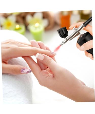 FRCOLOR 1 Set Cordless Airbrush Kit Air Brush for Barber Airbrush Makeup Air Brush Kit Nail Art Supplies Nail Airbrush Manicure Kit Airbrush for Nails Aluminum Alloy Electric Nail Supplies - Buy Online on GoSupps.com