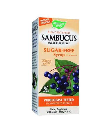 Nature'S Way Sambucus - Syrup - Sugar Free - 4 Oz