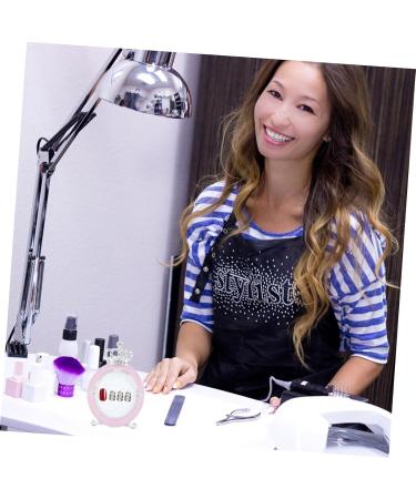 Lurrose 1Pc nail display board nail art polish holder manicure nail acrylic nail art display holder Polish Mix nail mixing para u as Manicure Display Board cosmetic extend abs Pink - Buy Online on GoSupps.com