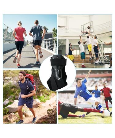 CJBIN Ankle Brace Sprain Sports Ankle Support with PE Panel Adjustable Ankle Bandage for Ankle Sprains - Buy Online on GoSupps.com
