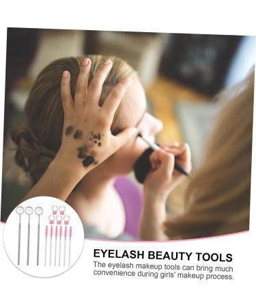 Beavorty 1 Eyelash Makeup Tools false eyelash mirror Eyelash eyelash brush mirror pigment finger ring Brow Eyelash Wands Brush make up lip gloss woman 16x2x0.8cm Pink - Buy Online on GoSupps.com