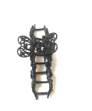 Retro Flower Vintage Rhinestone Large Hair Clip for Thick Hair | Stylish Metal Alloy Hair Accessory for Girls & Women - Shop Now - Buy Online on GoSupps.com