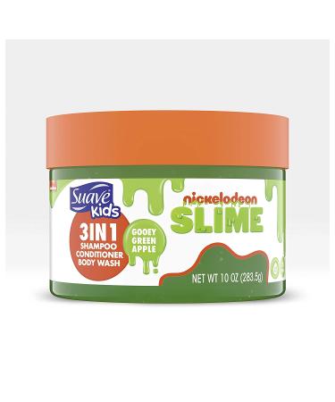 Suave Kids 3-in-1 Gooey Green Apple Shampoo, Conditioner, Body Wash 10 oz - Tear-Free - Buy Online on GoSupps.com