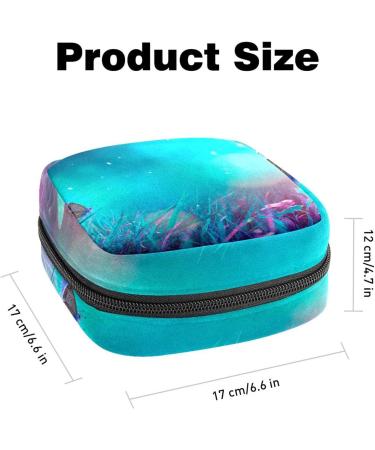 Women s Period Kit Bag - Unicorn & Dog Storage Pockets | Stylish & Portable Feminine Product Organizer for Girls - Color 2 - Buy Online on GoSupps.com