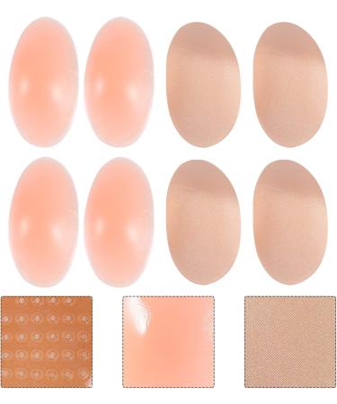 Healifty 4 Pairs Shoulder Push- Up Pads Adhesive Shoulder Pads Anti- Slip Shoulder Pads Bra Strap Cushions for Men&Women Assorted Color - Buy Online on GoSupps.com