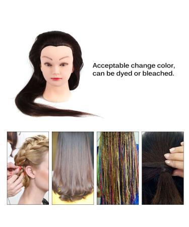 Professional Hair Training Head - Perfect for Hairstylists | Cosmetic Doll Head for Hairdresser Training - Buy Online on GoSupps.com