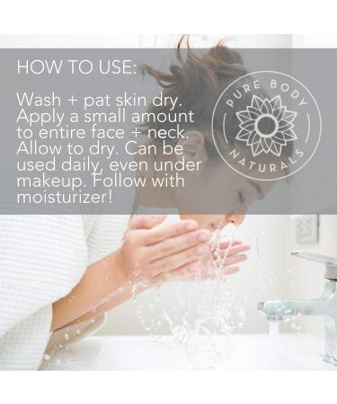 Pure Body Naturals Hyaluronic Acid Serum - Age Defying Non-Greasy Facial Serum with Vitamins C & E for Wrinkle Reduction - Buy Online on GoSupps.com