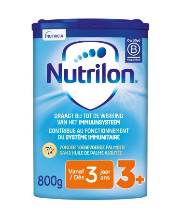 NUTRILON 3+ - Lait de croissance pour les tout-petits partir de 3 ans - Formule nutritive avec des nutriments essentiels - Bo te 800g 800 g (Lot de 1)