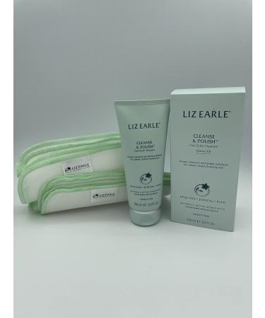 Liz Earle Cleanse & Polish Starter Kit (100ml + 2 Muslin Cloths)