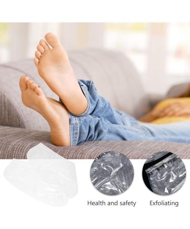 FOMIYES 16 Pairs Footsticker Foot Mask Cracked Heel Repair Feet Nourishing Sandwich Container Feet Skin Peeling Masks Foot Masks Exfoliation Masks for Foot Abs Delicate Sock White - Buy Online on GoSupps.com