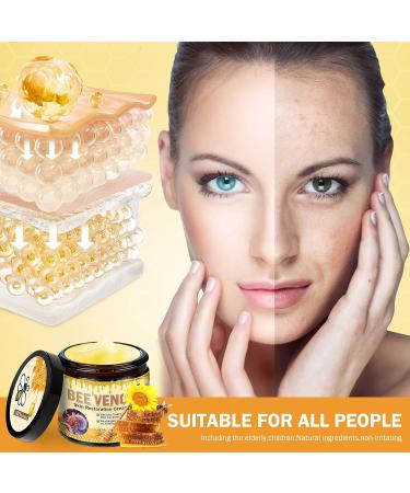 2PC Bee Venom Skin Treatment Cream Bee Venom Skin Restoration Cream Professional Anti-Wrinkle Firming Moisturising and Repairing for All Skin Typess - Buy Online on GoSupps.com
