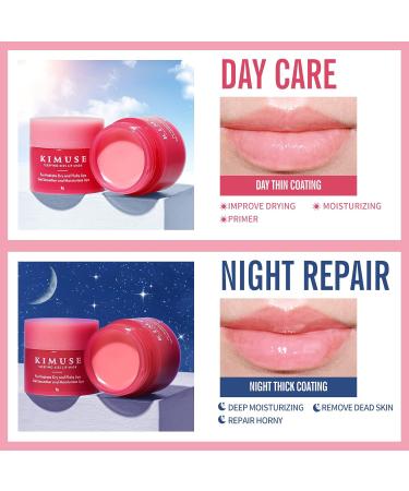 KIMUSE Lip Sleeping Mask Set Lip Care Products & Long Lasting Cream Contour Stick Duo - Buy Online on GoSupps.com